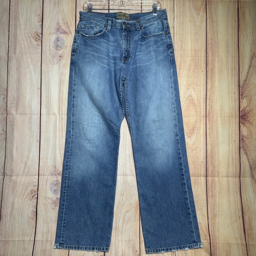 BKE Austin Jeans Mens 32x32 Regular Blue Straightโ Leg Denim Y2K Skater Grunge